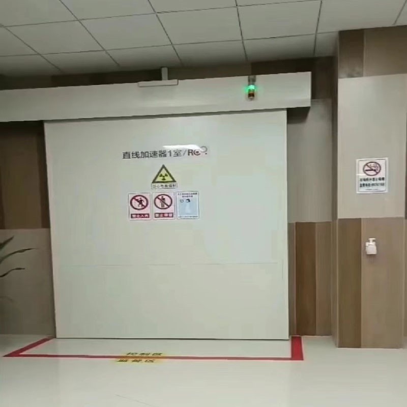 河北对开铅门